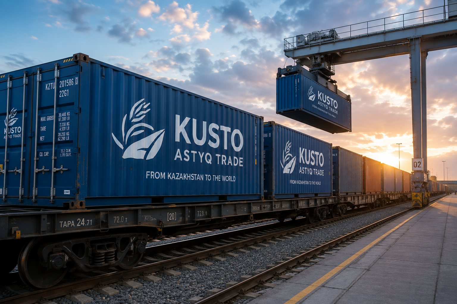 Экспортные контейнеры — международный экспорт Kusto Astyq Trade